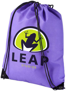 Нетканий стильний рюкзак Evergreen, колір пурпурний - 11961904- Фото №2