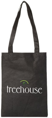 Маленькая нетканая сумка Eros, цвет сплошной черный - 11962000- Фото №4