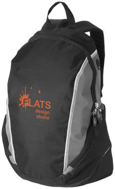 Рюкзак Brisbane для ноутбука , цвет сплошной черный, серый - 11962400- Фото №2