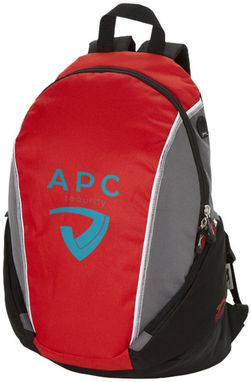 Рюкзак Brisbane для ноутбука , колір червоний, сірий - 11962403- Фото №2