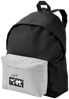 Рюкзак Urban, колір суцільний чорний, білий - 11962512- Фото №2