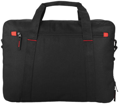 Широкая сумка Vancouver для ноутбука , цвет сплошной черный - 11964500- Фото №3
