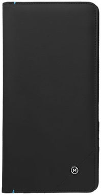 Дорожный бумажник Odyssey RFID, цвет сплошной черный - 11971400- Фото №4