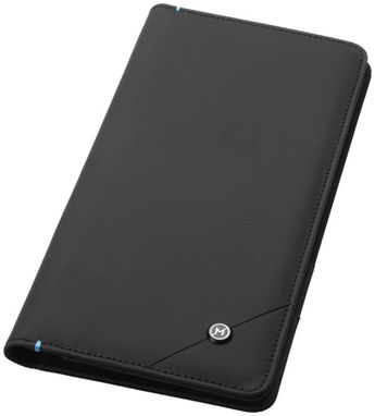 Дорожный бумажник Odyssey RFID, цвет сплошной черный - 11971400- Фото №5