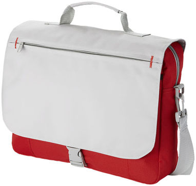 Конференц-сумка Pittsburgh, колір червоний, сірий - 11973502- Фото №1