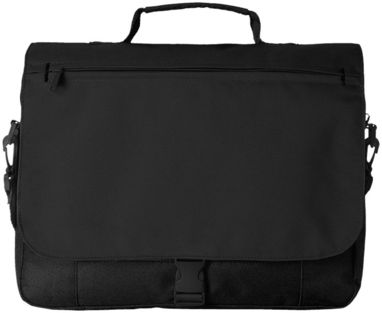 Конференц-сумка Pittsburgh, колір суцільний чорний - 11973506- Фото №4