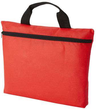 Нетканая сумка для конференций Edison, цвет красный - 11977802- Фото №1