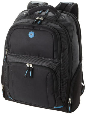 Рюкзак з відділенням для ноутбука , колір суцільний чорний - 11979600- Фото №1
