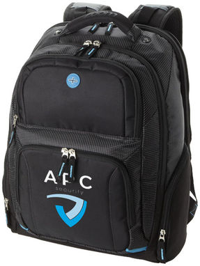 Рюкзак з відділенням для ноутбука , колір суцільний чорний - 11979600- Фото №2