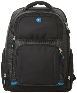 Рюкзак з відділенням для ноутбука , колір суцільний чорний - 11979600- Фото №4
