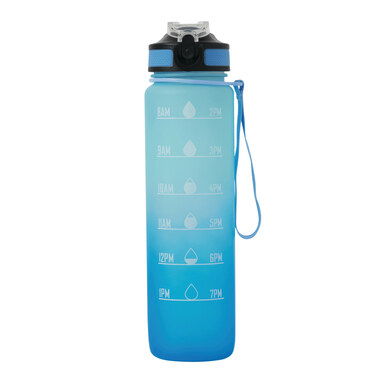 Спортивная бутылка для воды HYDRO LEVEL синий - 56-0603185- Фото №2 Спортивная бутылка для воды HYDRO LEVEL синий - 56-0603185- Фото №2