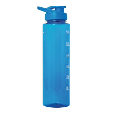 Спортивная бутылка для воды AQUA LEVEL синий - 56-0603187- Фото №9