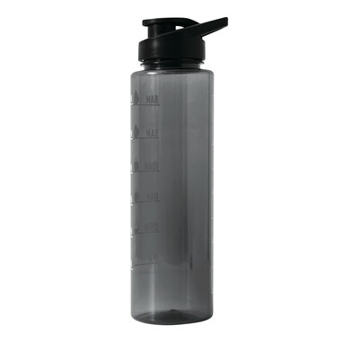 Спортивная бутылка для воды AQUA LEVEL черный - 56-0603189- Фото №4