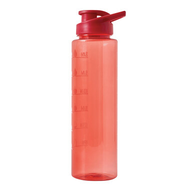 Спортивная бутылка для воды AQUA LEVEL красный - 56-0603199- Фото №4
