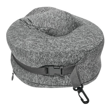 Подушка для шиї з піни з ефектом пам'яті COSYWRAP сірий - 56-0607020- Фото №2