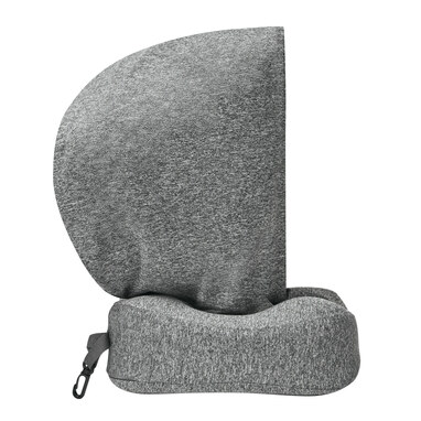 Подушка для шиї з піни з ефектом пам'яті COSYWRAP сірий - 56-0607020- Фото №6