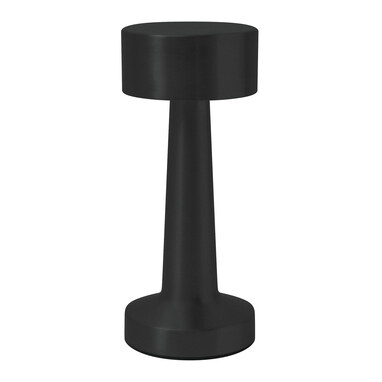 Настольная лампа из нержавеющей стали MUSHROOM черный - 56-0903072- Фото №1