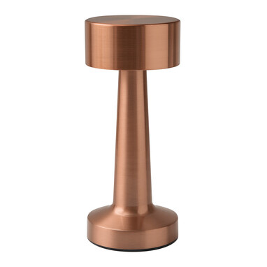 Настольная лампа из нержавеющей стали MUSHROOM медный - 56-0903073- Фото №1