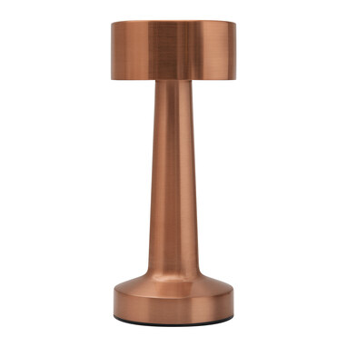 Настольная лампа из нержавеющей стали MUSHROOM медный - 56-0903073- Фото №2
