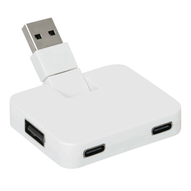 USB-хаб HUBI білий - 56-1107411- Фото №1