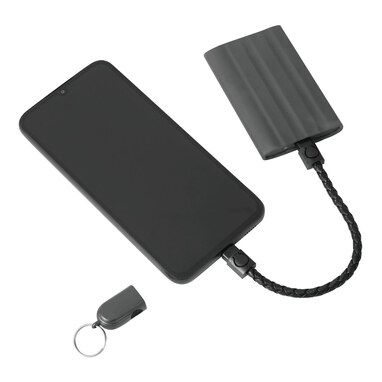Брелок POCKETCHARGE черный - 56-1107416- Фото №8