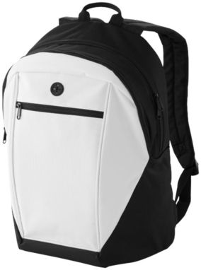 Рюкзак Ozark, колір білий, суцільний чорний - 11980500- Фото №1