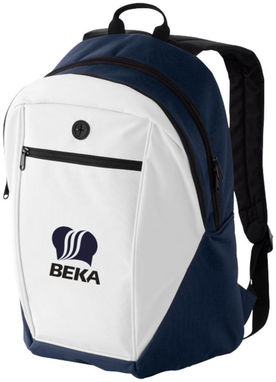 Рюкзак Ozark, колір білий, темно-синій - 11980501- Фото №2