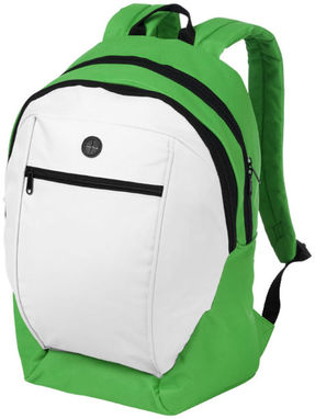 Рюкзак Ozark, колір білий, зелений - 11980504- Фото №1