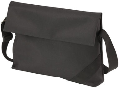 Курьерская сумка Horizon, цвет сплошной черный - 11981200- Фото №1