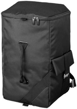 Дорожная сумка-рюкзак Horizon, цвет сплошной черный - 11981600- Фото №1