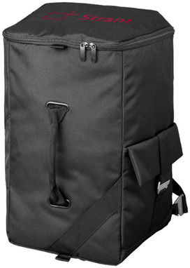 Дорожная сумка-рюкзак Horizon, цвет сплошной черный - 11981600- Фото №2