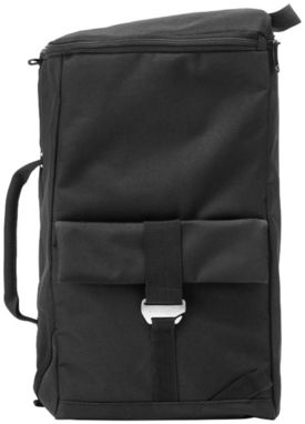 Дорожная сумка-рюкзак Horizon, цвет сплошной черный - 11981600- Фото №4