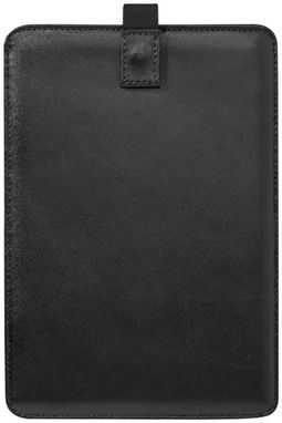 Кожаный миничехол для планшета, цвет сплошной черный - 11984600- Фото №3