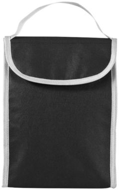 Неткана сумка для ланчів Lapua, колір суцільний чорний - 11990200- Фото №4
