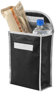 Неткана сумка для ланчів Lapua, колір суцільний чорний - 11990200- Фото №6
