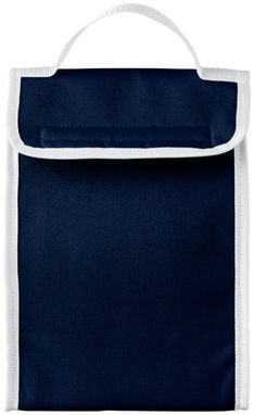 Сумка-холодильник для ланчу Uppsala, колір темно-синій - 11990500- Фото №4