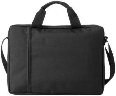 Конференц-сумка Tulsa для ноутбука , колір суцільний чорний - 11990900- Фото №3