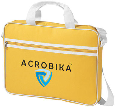 Конференц-сумка Knoxville для ноутбука , колір жовтий - 11991006- Фото №2