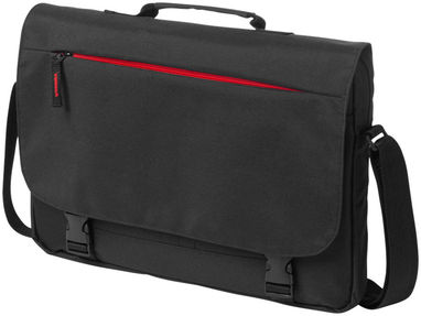Конференц-сумка Boston для ноутбука , колір суцільний чорний - 11991100- Фото №1