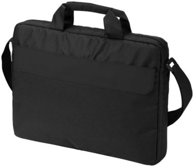 Конференц-сумка Oklahoma для ноутбука , колір суцільний чорний - 11991601- Фото №1