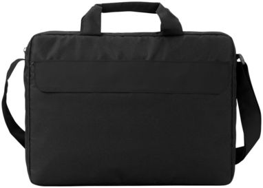 Конференц-сумка Oklahoma для ноутбука , колір суцільний чорний - 11991601- Фото №3