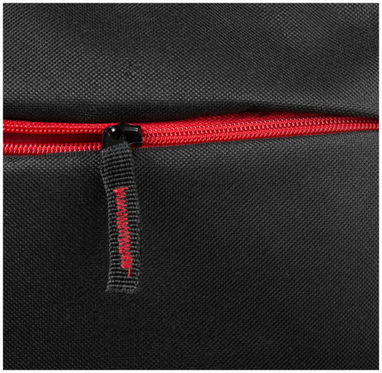 Рюкзак Boston для ноутбука , колір суцільний чорний, червоний - 11992000- Фото №4