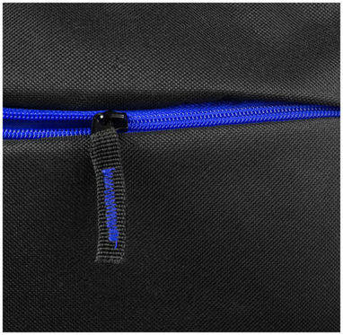 Рюкзак Boston для ноутбука , колір суцільний чорний, яскраво-синій - 11992001- Фото №4