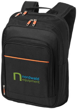 Рюкзак Harlem для ноутбука , цвет сплошной черный - 11992100- Фото №2