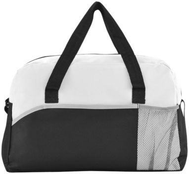 Спортивная сумка Energy, цвет сплошной черный, белый - 11993200- Фото №5