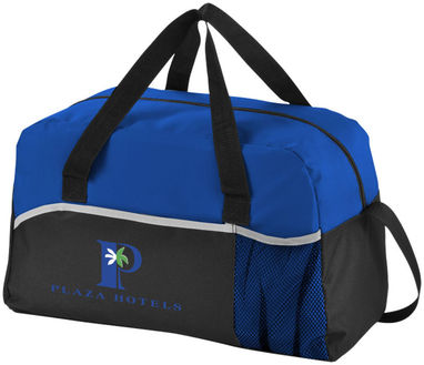 Спортивная сумка Energy, цвет сплошной черный, ярко-синий - 11993201- Фото №2