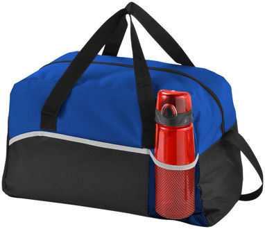Спортивная сумка Energy, цвет сплошной черный, ярко-синий - 11993201- Фото №6
