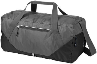 Легка дорожня сумка Revelstoke, колір сірий, суцільний чорний - 11993402- Фото №1