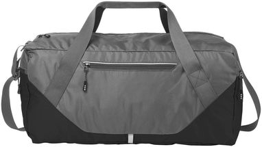 Легка дорожня сумка Revelstoke, колір сірий, суцільний чорний - 11993402- Фото №4