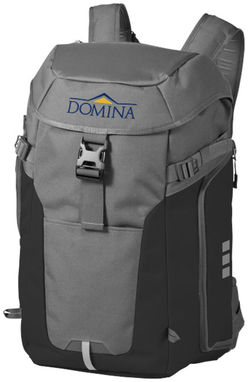 Рюкзак для пішого туризму Revelstoke, колір сірий, суцільний чорний - 11993602- Фото №2